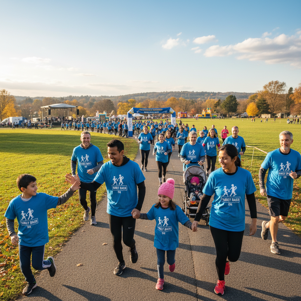 The Jag Jog — school fun run community event